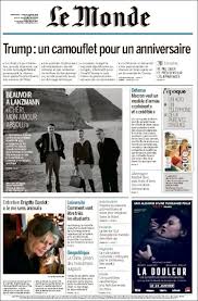 Le journal de montréal vous présente toutes les nouvelles mondiales. Journal Le Monde France Les Unes Des Journaux De France Edition Du Dimanche 21 De Janvier De 2018 Kiosko Net