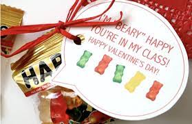 I M Beary Happy You Re In My Class C R A F T Bear Valentines Valentine Crafts Printable Classroom Valentines