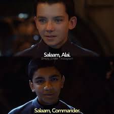 I Think Its Sort Of Weird That Lots Of The Things That Alai Was For Ender In The Movie They Make Bean Those Ender S Game Ender S Game Series Orson Scott Card