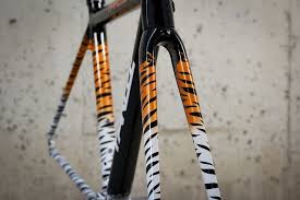 Black And White Bike Design Tiger Z5i Bicycles For Sale Bicycle Painting Bicycle Paint Job