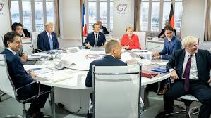 The group of seven (g7) is an intergovernmental organization consisting of canada, france, germany, italy, japan, the united kingdom and the united states. G7 Gipfel In Frankreich Kindersache