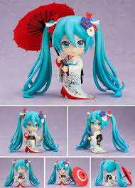 Nendoroid Hatsune Miku Korin Kimono Ver Vocaloid Series 01 Hatsune Miku Action Figure Hatsune Miku Anime Figures Hatsune Miku Fanart