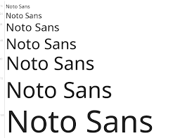 Noto fonts for many other languages are available as web fonts from the google web fonts early access page. Free Font Noto Sans By Google