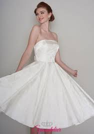 Trova gli abiti da sposa economici meno di 100€ da design semplice allo stile affascinante a milanoo. Abiti Da Sposa Corto In Stile Anni 50 Vintagesposatelier
