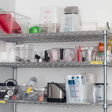 Design works great for standard sized cans but not great with an array of sizes. The Best Kitchen Shelving Metro Racks