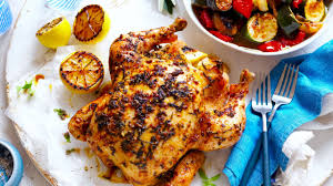 Maybe you would like to learn more about one of these? Spiced Butter And Lemon Roast Chicken With Couscous Stuffing Youtube