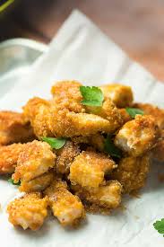 When done, pour the excess lard into a pan. Pork Rind Keto Chicken Nuggets Low Carb With Jennifer