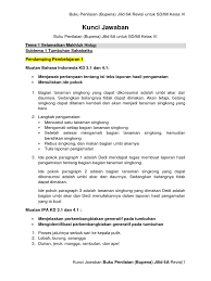 Bupena 5b kelas 5 b sd erlangga k13n kurtilas revisi. Kunci Jawaban Bupena 6a K13 Revisi