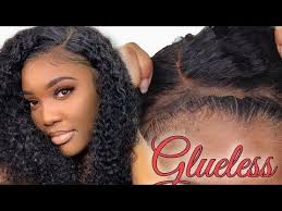 I use cotton rounds to wipe my forehead but you can use whatever is available to you. Truly Glueless Lace Frontal Wig Install No Gels Or Sprays Elastic Band Method Amazon Nadula Hair Youtub Lace Frontal Wig Frontal Wigs Frontal Wig Install