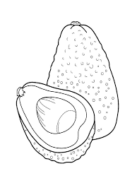 Want your own avocado tree or houseplant? Avocado Coloring Pages Best Coloring Pages For Kids