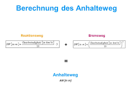 1 reaktionsweg 2 bremsweg normal 3 bremsweg gefahrbremsung 4 anhalteweg = reaktionsweg + bremsweg 5 weblinks faustformel: Referat Anhalteweg Ppt Video Online Herunterladen
