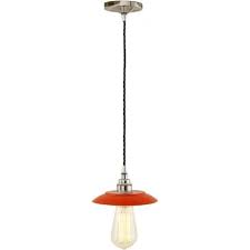Our designs include modern, traditional, industrial, and handmade lighting with a wide range of styles and finishes to suit all living spaces. Industrial Steampunk Ceiling Pendant Light With Red Painted Metal Shade
