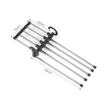 Stainless steel paint kitchen rack ukg workforce app. 5 In 1 Pant Rack Hanger For Clothes Organizer Multifunction Shelves Closet Storage Organizer Stainlesssteel Magic Trouser Hanger Hangers Racks Aliexpress