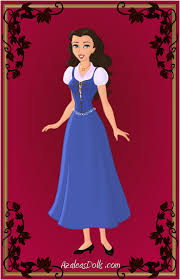 Belle Blue Dress By Alyssgypsy On Deviantart Belle Blue Dress Anime Dress Blue Dresses