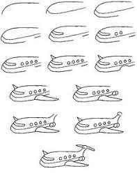 If kids like it, let them try following the steps below! 31 Planes For Joe Ideas Airplane Drawing Plane Drawing Aviation Decor