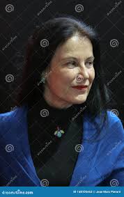 Irène Frain, Salon Du Livre De Bruxelles Bruxelles 07/03/2009 Photo stock  éditorial