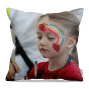 Rainbow Face Painting Photograph by Floyd Snyder