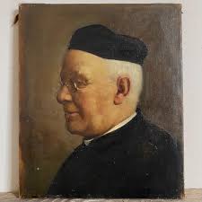 Oil Painting Priest