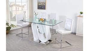 Eurway also offers a wide selection of modern adjustable height tables that extend from counter to bar height, making them ideal for home entertaining spaces or trade shows. Destan Modern Counter Height Table Set