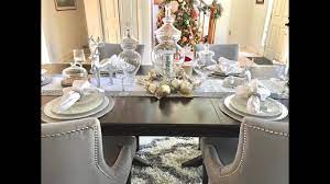 Have you ever wondered how to do a beautiful table setting? New Christmas Dinner Table Decor Setup Youtube