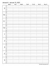 This template is designed to give you plenty of space to write on. Free Printable Appointment Calendar Templates Appointment Calendar Weekly Calendar Template Calendar Template