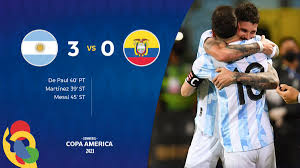 Lo último del argentina marcadores en vivo, resultados, calendario, incluyendo copa américa y eliminatorias mundial sudamérica, crónicas y previas de partidos. Copa America On Twitter Copaamerica Final Del Partido Argentina Vencio 3 0 A Latri Con Goles De Rodrigo De Paul Lautaro Martinez Y Lionel Messi Para Avanzar A Las Semifinales De La