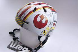 Bike Helmet Inspired By Luke Skywalker S X Wing Helmet By Atelierchloe Luke Skywalker Helmet Bike Helmet Helmet