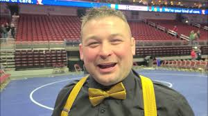 Eric Whitcome post-dual vs. Southeast Polk Class 3A state duals