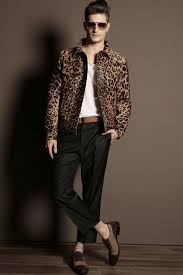 Mens Leopard Jacket Menswear Mens Fashion Mens Outfits