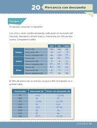 Desafíos matemáticos sexto grado contestado. Mercancia Con Descuento Desafio 20 Desafios Matematicos Sexto Contestado Tareas Cicloescolar