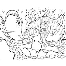 Print coloring of cartoons and free drawings. 40 Finding Nemo Coloring Pages Free Printables
