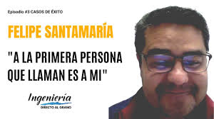 Felipe Santamaría nos cuenta que a la primera persona que llaman sus  clientes es a él
