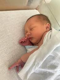 I'm always asking people to share their good news so I thought I would  share some of mine. This little girl, Haddie Ann Thompson, made me a  Grandma