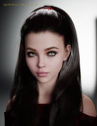 How many Daz babes you see every day like her? C'mon ... say it. I think  not at this level. Ah forgot ... She's HD! 4,400 millions polygons of pure  beauty! 4