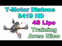 T-Motor Diatone 3419 HD - 4s Lipo - Pilote: Tof - Training - Le 18/02/2021