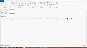 Leave application & more fillable forms, register and subscribe now! How To Write A Application Letter Leave Application Job Official Application Youtube
