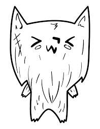 We are always adding new ones, so make sure to come back and check us out or make. Printable Kawaii Werewolf Coloring Page