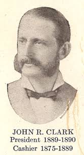 The Clark-Leonard House at the southwest corner of 20th & F Street. It was  built in 1887 by John Revere Clark (1842-Ohio/1890-Lincoln). Clark was the  Cashier of the First National Bank of