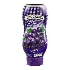 One cup (151 grams) of red or green grapes contains the following nutrients ():calories: Smucker S Squeeze Grape Jelly Shop Jelly Jam At H E B