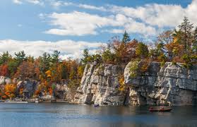 Go check out emerald lake during the fall. 10 Beautiful Spots To See Fall Foliage In New York State This Year Conde Nast Traveler