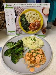 There's a reason boneless chicken breast recipes are in everyone's dinner arsenal. Buffalo Spiced Crispy Chicken Breasts Omfg This Was Sooooo Good That Spice Is Just Chefs Kiss Hellofresh