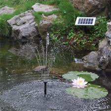 Springbrunnen Fur Den Miniteich Springbrunnen Miniteich Solarbrunnen