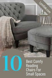 10 Best Comfy Reading Chairs For Small Spaces Lynnoak Comfy Reading Chair Comfortable Living Room Chairs Chairs For Small Spaces