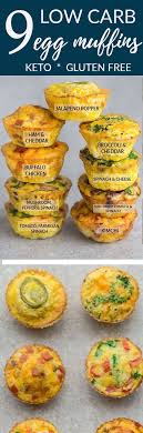 Keto Egg Cups 9 Delicious Easy Low Carb Breakfast Recipes Recipe Recipes Low Carb Egg Muffins Healthy Recipes