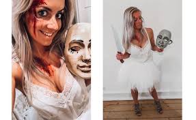 Zu dem amüsanten fest gehören die süßigkeiten und die kostüme. Diy The Purge Halloween Party Mottoparty Gruppenkostum Ideen