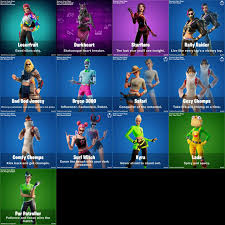 Check spelling or type a new query. All Leaked Skins In Fortnite Update 12 30