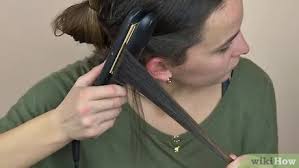 Human hair blend long wavy dark brown flat iron safe 22 wig sca 4. 4 Ways To Make Beach Waves In Your Hair With A Flat Iron Wikihow