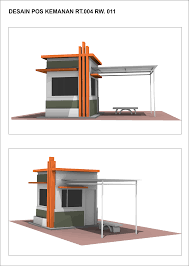 Kali ini kita akan memberikan contoh desain pos ronda modern.semoga dapat memberikan inspirasi dalam pembuatan pos ronda. Kegiatan Pembangunan Pos Keamanan