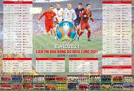 Hai trận đấu giữa hà lan vs czech, bỉ vs bồ đào nha là tâm điểm ngày thi đấu 27.6. Thiáº¿t Káº¿ Va In Lá»‹ch Thi Ä'áº¥u Bong Ä'a Euro 2021 Chuyen Sá»' 1 Viá»‡t Nam