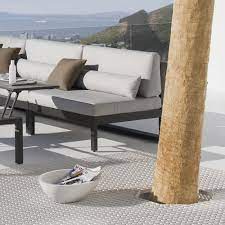 Manutti Fuse Contemporary Modular Garden Sofa In Gorgeous Shades Of Grey And Mocha Modern Patio Furniture Furniture Outdoor Furniture